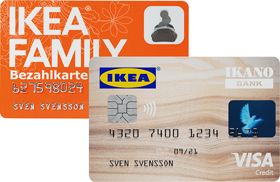Die IKEA FAMILY Bezahlkarte wird von der IKEA Kreditkarte abgelöst.